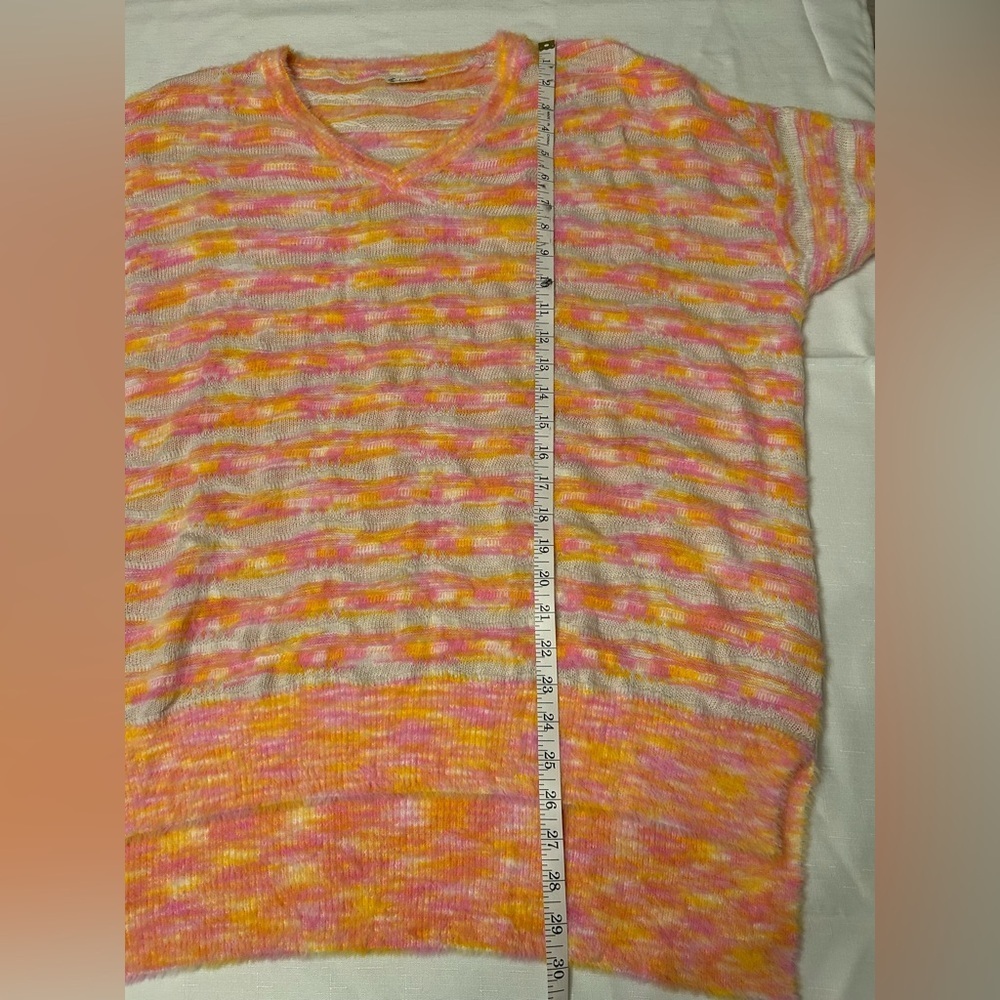 Free People Intimately Multicolor V-Neck Sweater - Picture 13 of 13